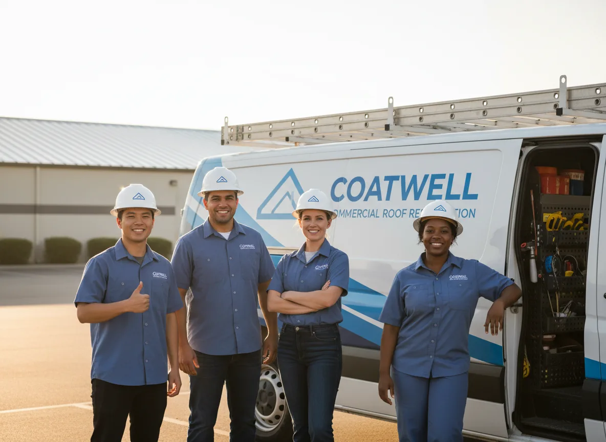 Commercial roof coating company in Frontenac, MN